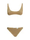 Oseree Lumiere Sporty Swimsuit In Gold