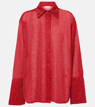 Oseree Oséree Lumière Top In Red