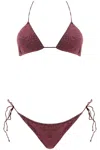 OSEREE OSÉREE LUMIÈRE TRIANGLE BIKINI SET FOR