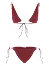 Oseree Oséree Lumiere Triangle Kini Clothing In Pink