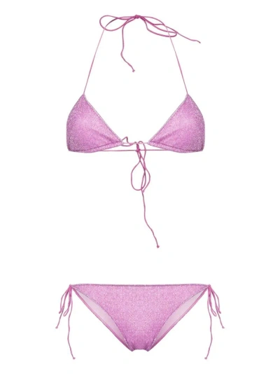 Oseree `lumiere` Two-piece Swimsuit In Pink
