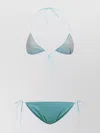 Oseree Oséree Multicolor Metallic Triangle Bikini Set