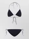 Oseree Oséree Lumiere' Blue Bikini With Triangular Top