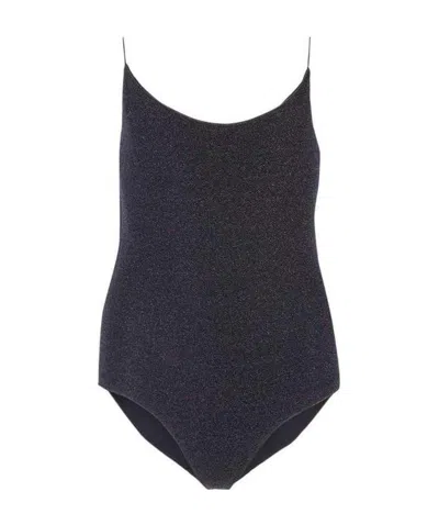 Oseree Lumière Maillot Swimsuit In Black