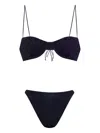 Oseree Lurex Bikini In Blue