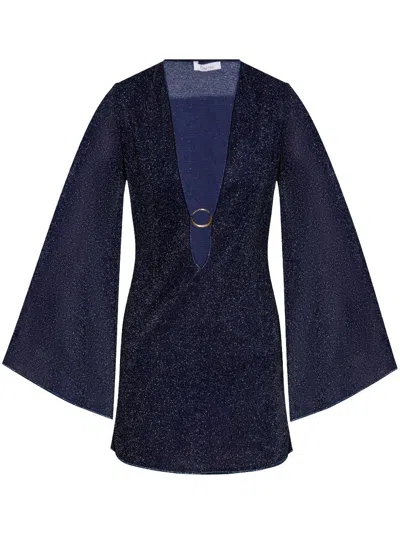 OSEREE LUREX MINI DRESS