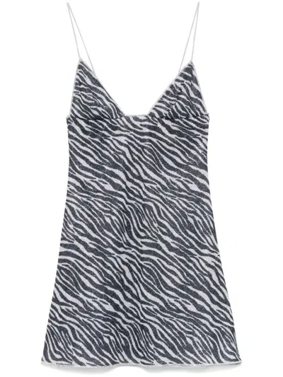 OSEREE LUREX MINI DRESS