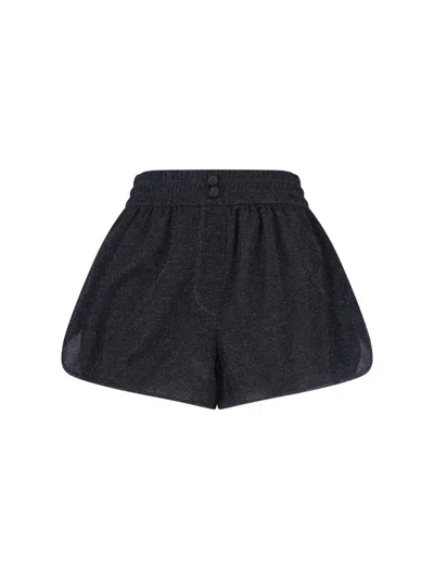 Oseree Lurex-blend Trouser For Women In Multi