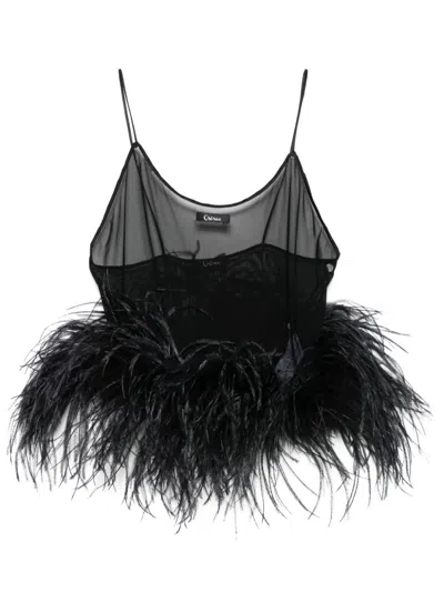 OSEREE MESH PLUMAGE TOP