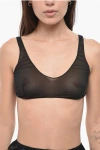 Oseree Mesh Pull-on Bra In Black
