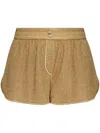 Oseree Oséree Shorts Lumière In Brown