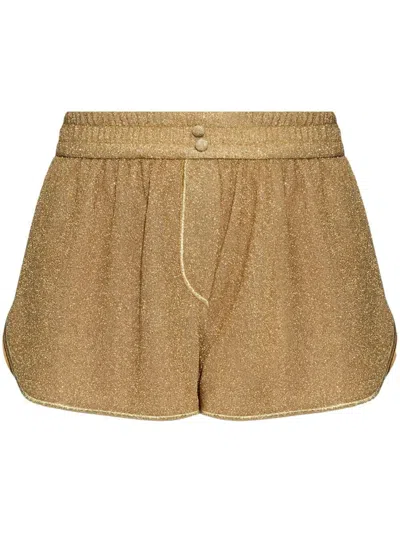 OSEREE OSÉREE METALLIC CLOTHING SHORTS