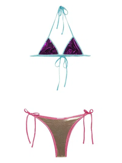 OSEREE OSÉREE METALLIC TRIANGLE SET