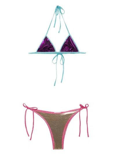 OSEREE OSÉREE METALLIC TRIANGLE SET CLOTHING