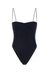 Oseree 'lumière Maillot' Blue Swimsuit With Open Back