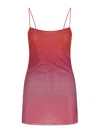 Oseree Mini Dress In Nude & Neutrals
