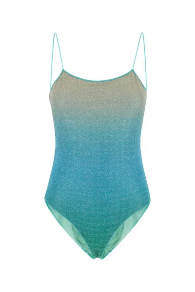 Oseree Multicolor Nylon Blend Lumiere Swimsuit In Multicoloured