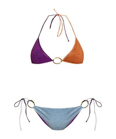 OSEREE MULTICOLOUR TWO-PIECE SWIMSUIT