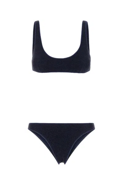 OSEREE NAVY BLUE NYLON BLEND BIKINI