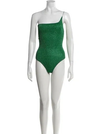 Pre-owned Oseree One-piece In Green