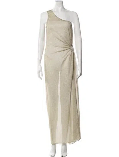 Pre-owned Oseree One-shoulder Long Dress W/ Tags In Multicolor