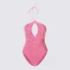 OSEREE OSÉREE OSEREE PINK GEM ONE-PIECE SWIMSUIT