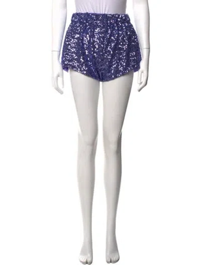Pre-owned Oseree Patterned Mini Shorts In Multicolor