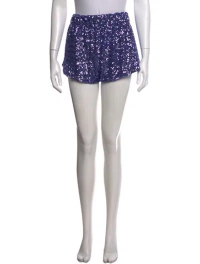 Pre-owned Oseree Patterned Mini Shorts In Multicolor