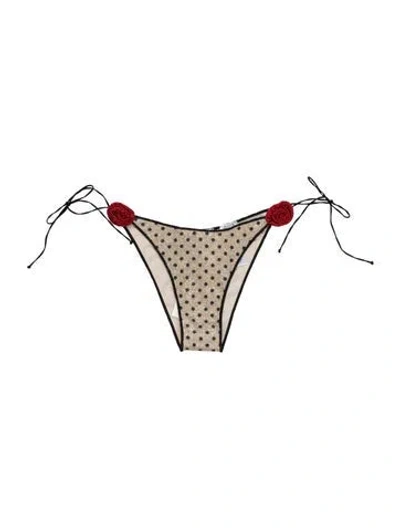 Pre-owned Oseree Polka Dot Print Bottoms W/ Tags In Multicolor