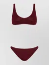 Oseree Wide Strap Two Piece Swimsuit