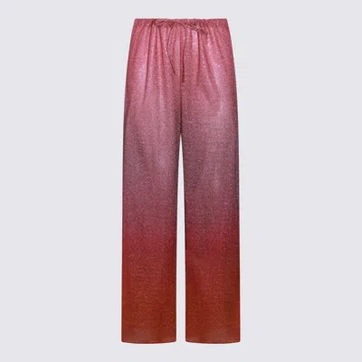 Oseree Drawstring Casual Pants In Multicolor