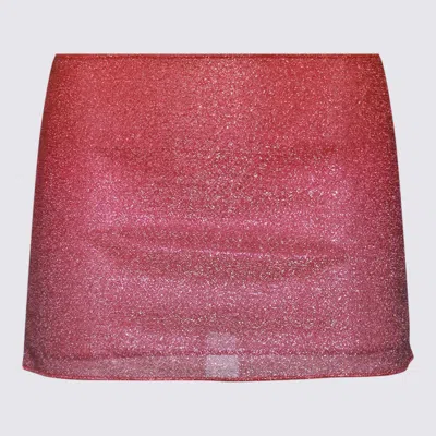 Oseree Mini Skirt In Orange