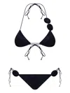 Oseree Oséree Bikini Set With Applique In Blue