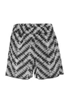 Oseree Safari Short Pants Silver In Gray