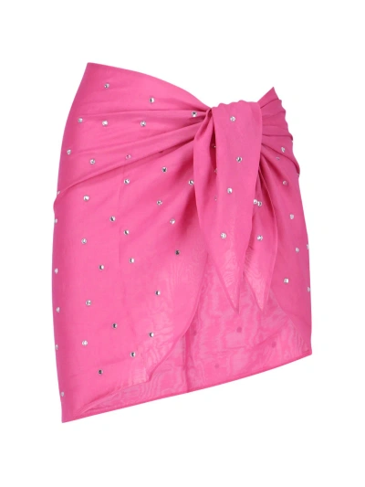 Oseree Sarong "gem" In Pink