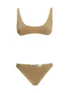 Oseree Lumiere Sporty Swimsuit In Gold