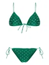 Oseree Gem-embellished Bikini Set In Multicolor