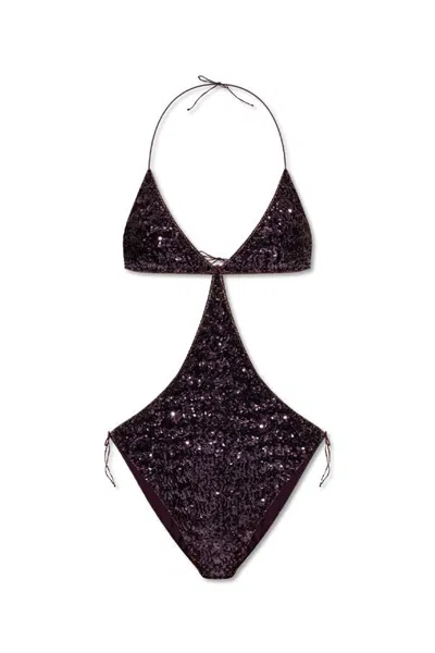 Oseree Oséree Sequin Embellished One In Purple