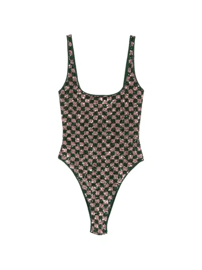 Oseree Sleeveless Swimsuit In Multi