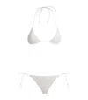 Oseree Oséree Sequinned Bikini In White