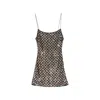 Oseree Sequin-pattern Mini Dress In Multi