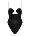 Oseree Oséree Lumiere Shell Maillot Clothing In Black