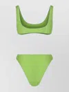 Oseree Shimmering Beach Coverups Stretch Fit In Green