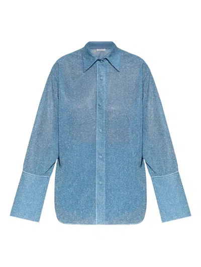 Oseree Shirt With Wide Sleeves