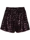 Oseree Sequinned Short Shorts