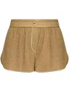 Oseree Oséree Shorts Lumière In Brown