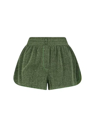 Oseree Shorts Lumière In Green