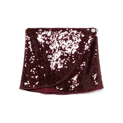 Oseree Oséree Skirts In Burgundy