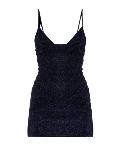 Oseree Sling Dress In Black