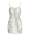 Oseree Rhinestone-embellished Minidress